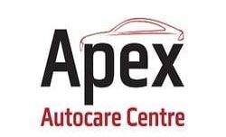 Apex Auto Care' logo a Gar Garage in Burley, Leeds